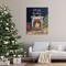Stupell Industries Cozy Christmas Fireplace Mantel Canvas Wall Art